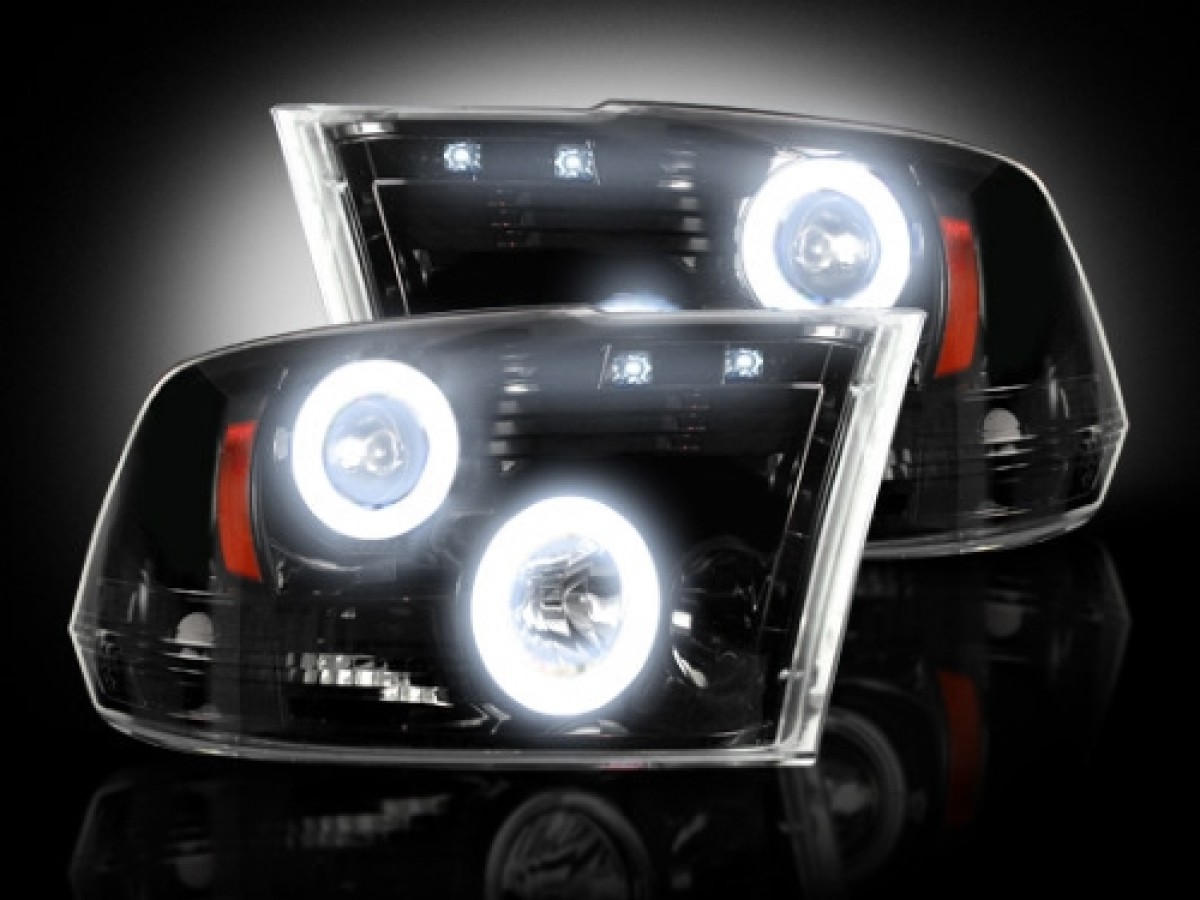 Recon Projector Headlights Ccfl Part No 264270bkcc