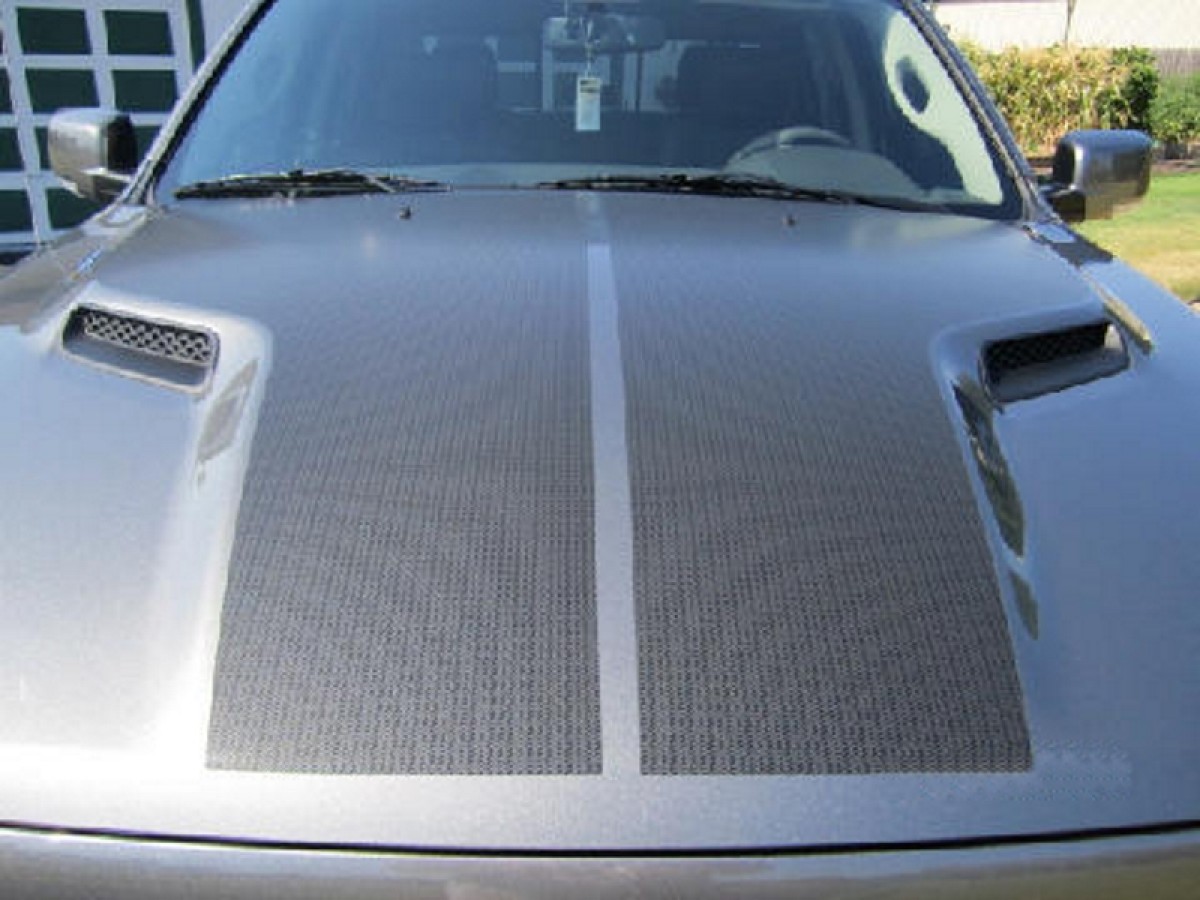 Genuine Mopar Decal Kit Hood Carbon Fiber (Part No 82211882AB)